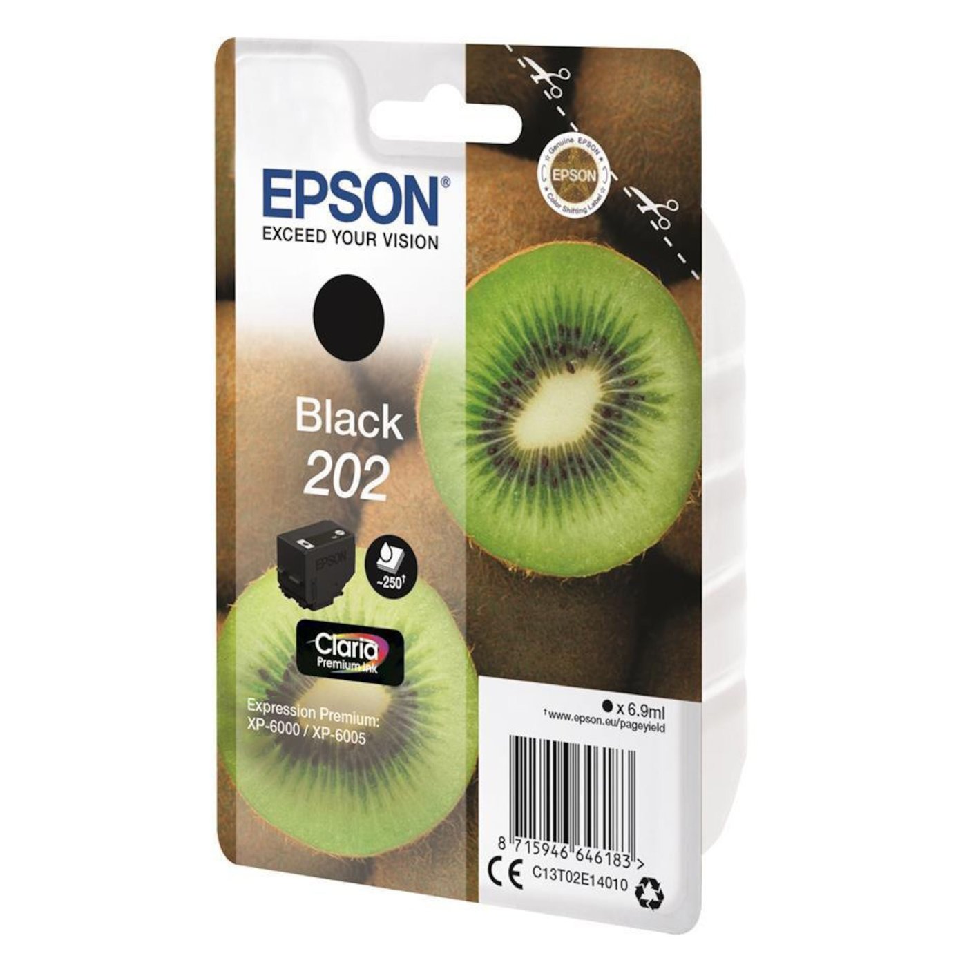 Epson T02E1 Bläckpatron Svart
