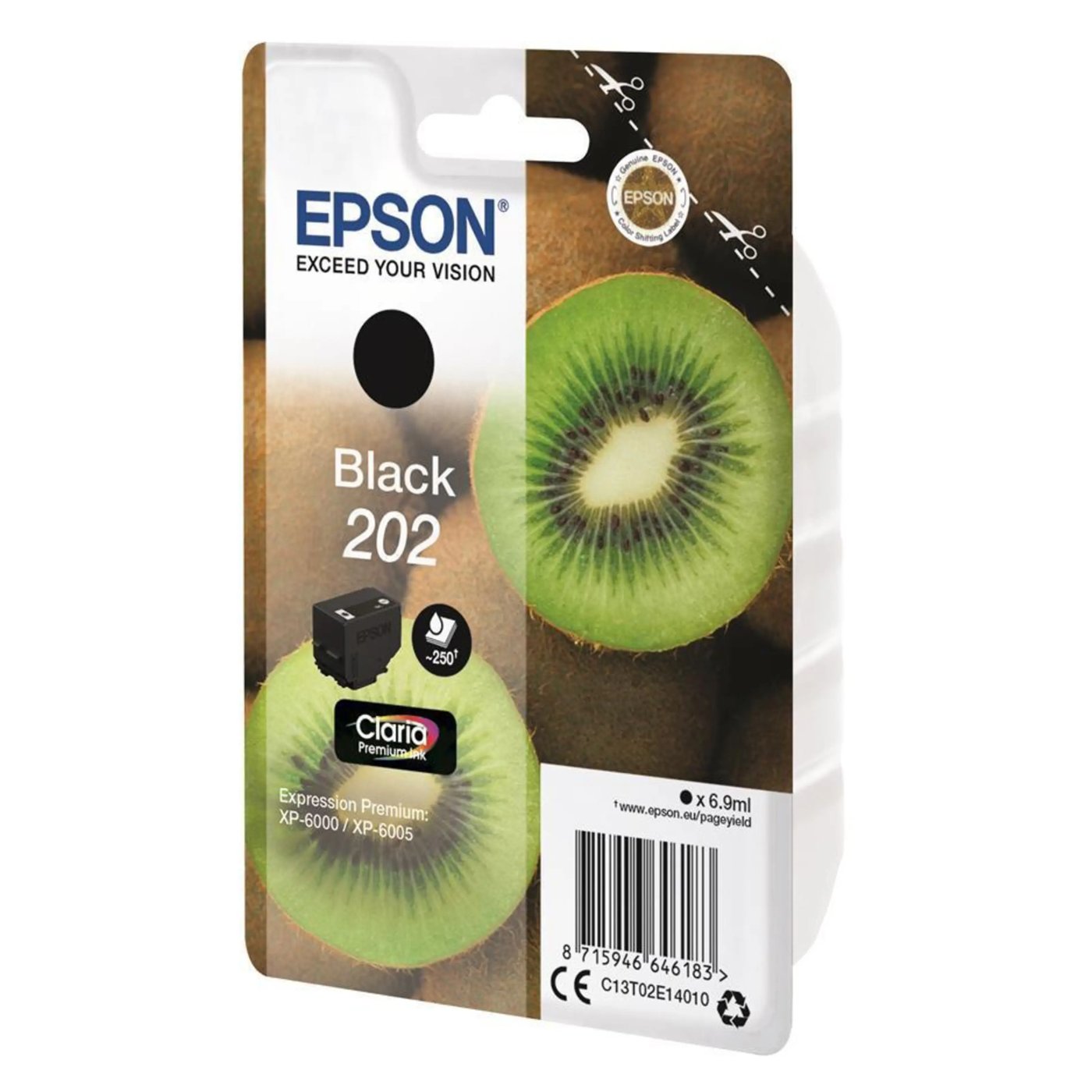 Epson T02E1 Bläckpatron Svart
