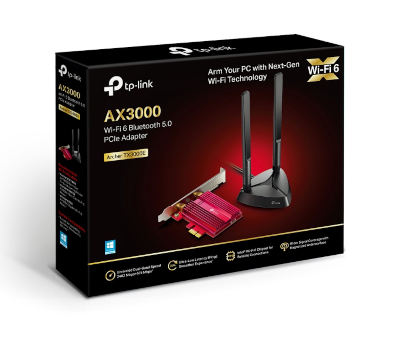 TP-Link Archer TX3000E PCI-express-nettverkskort AX3000