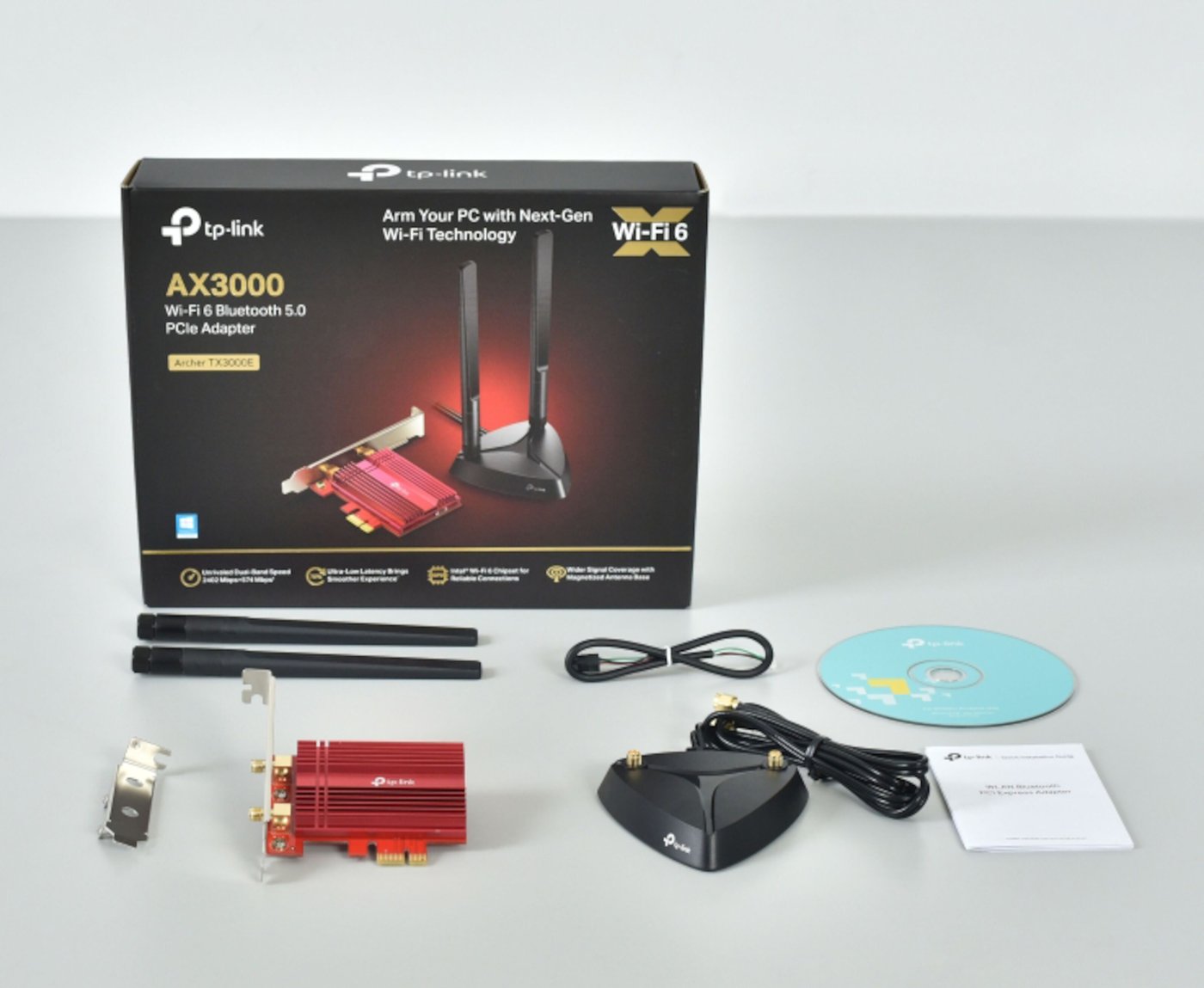 TP-Link Archer TX3000E PCI-express-nettverkskort AX3000