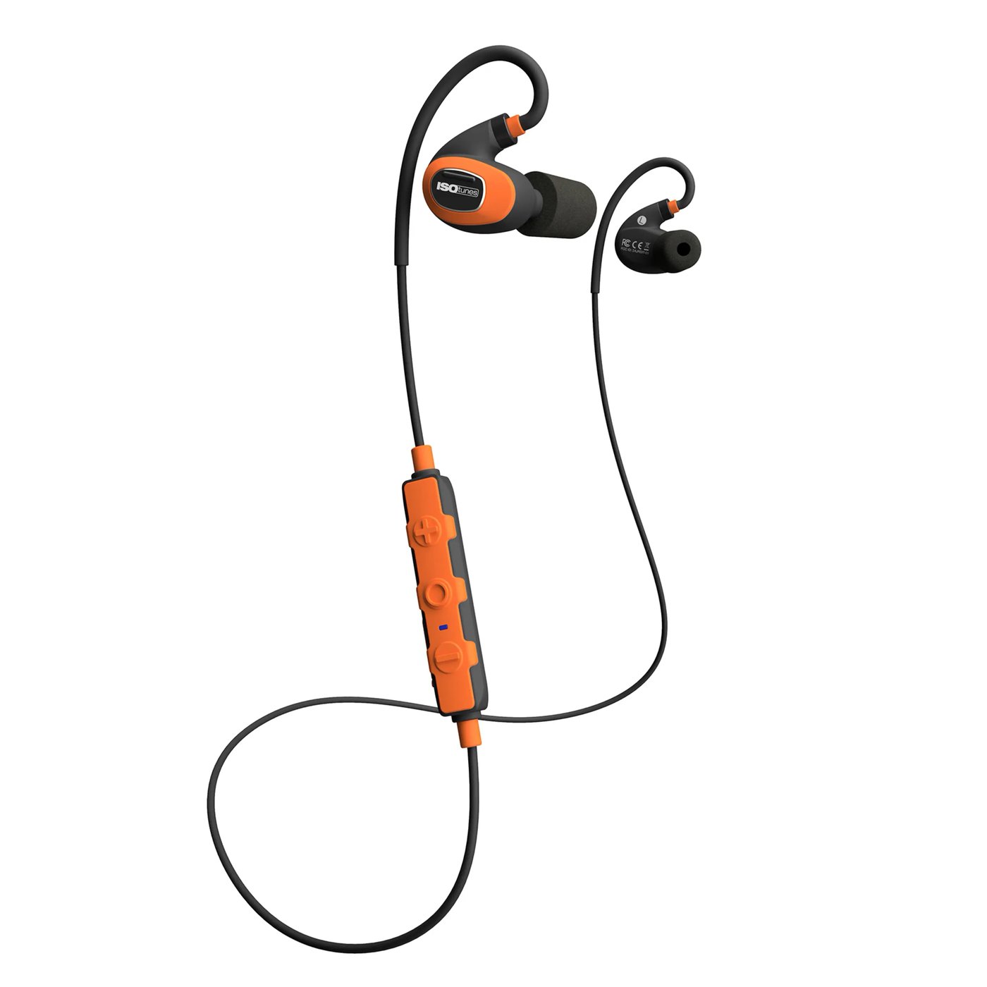 Isotunes Pro 2.0 Hørselvern med Bluetooth Oransje EN352
