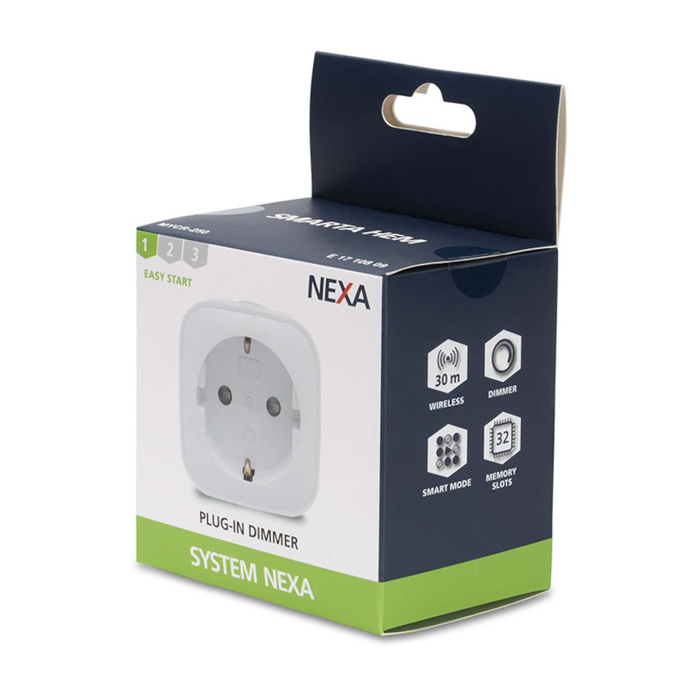 Nexa Selvlærende fjernstrømbryter med dimmerfunksjon 250 W