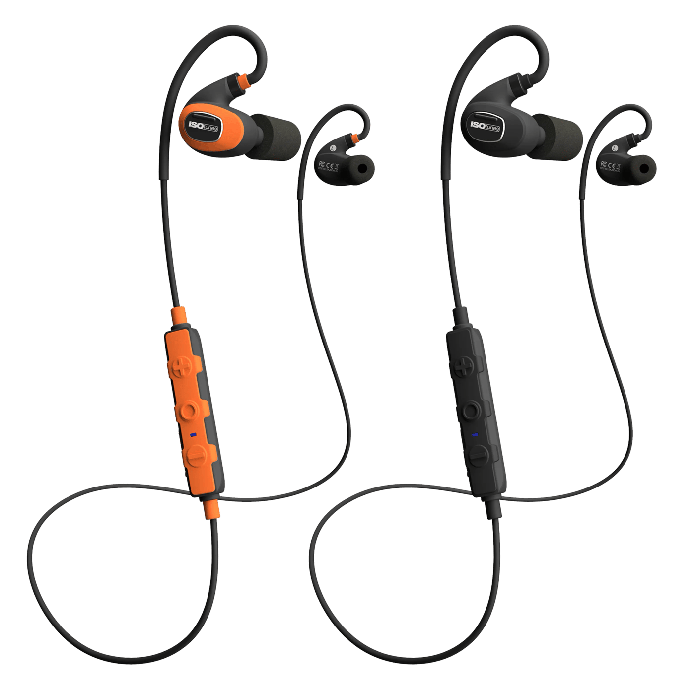 Isotunes Pro 2.0 Hörselskydd med Bluetooth Orange EN352