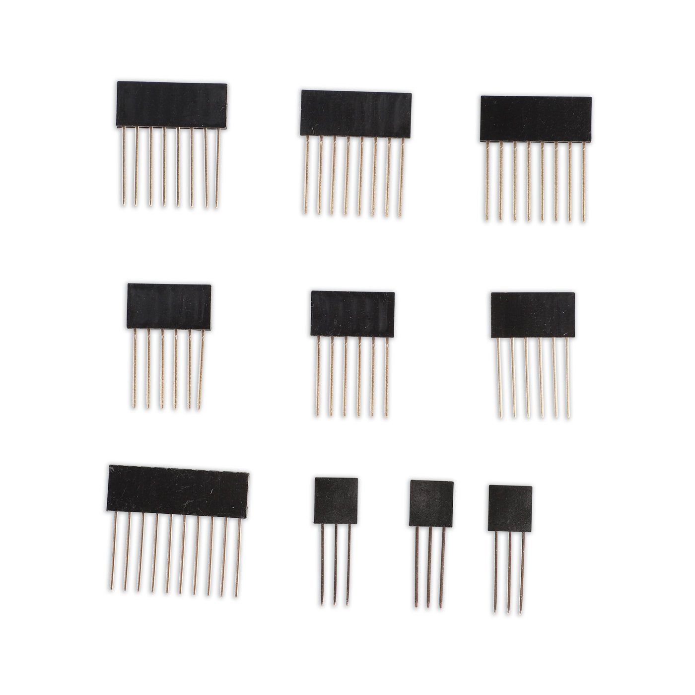 Luxorparts Stackningsbar stiftlist 10-pack