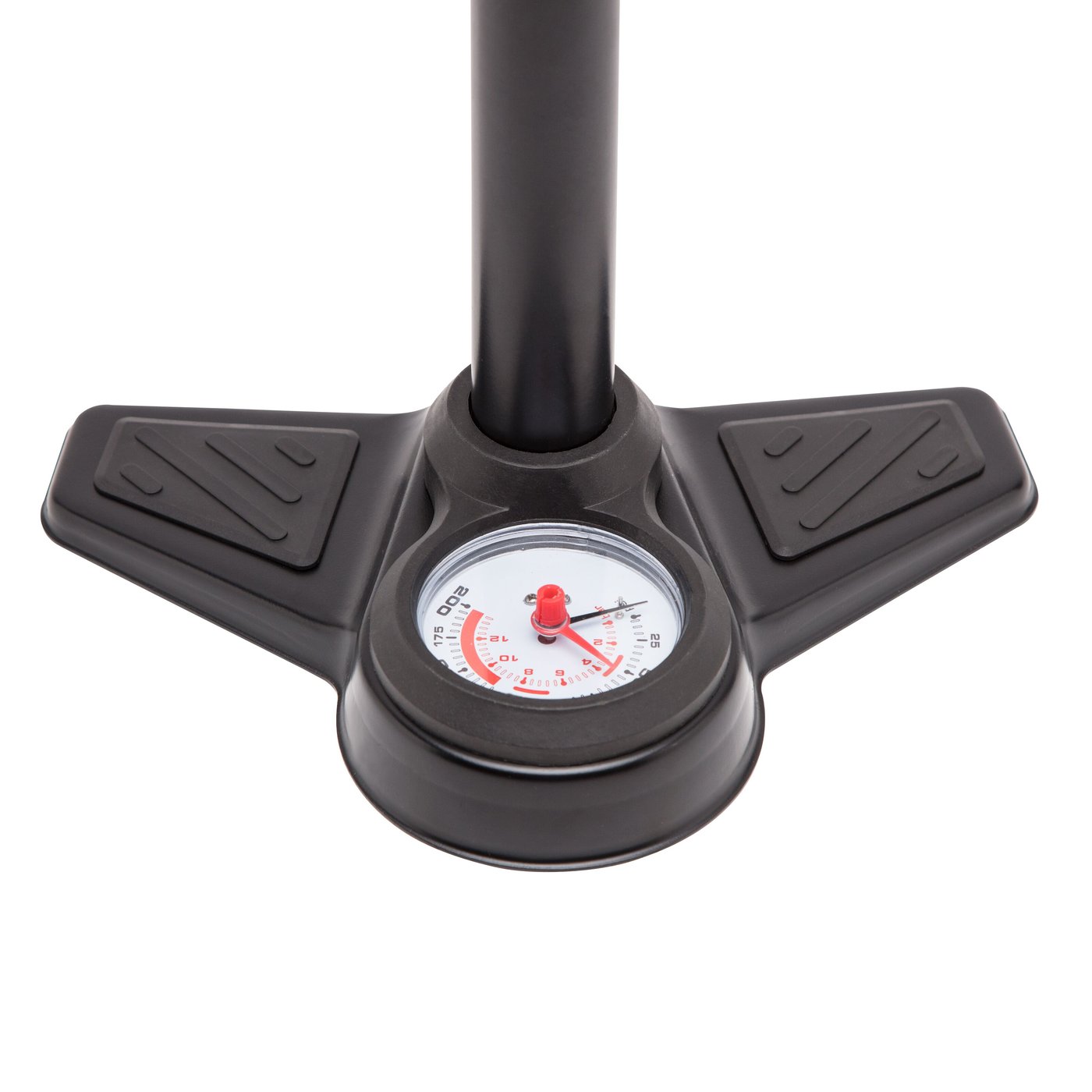 Luxorparts Sykkelpumpe med trykkmåler