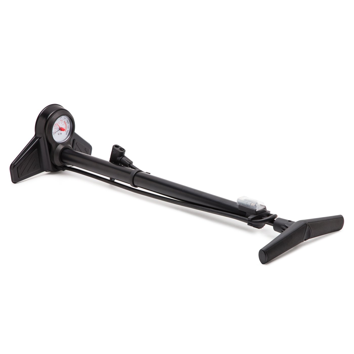 Luxorparts Sykkelpumpe med trykkmåler