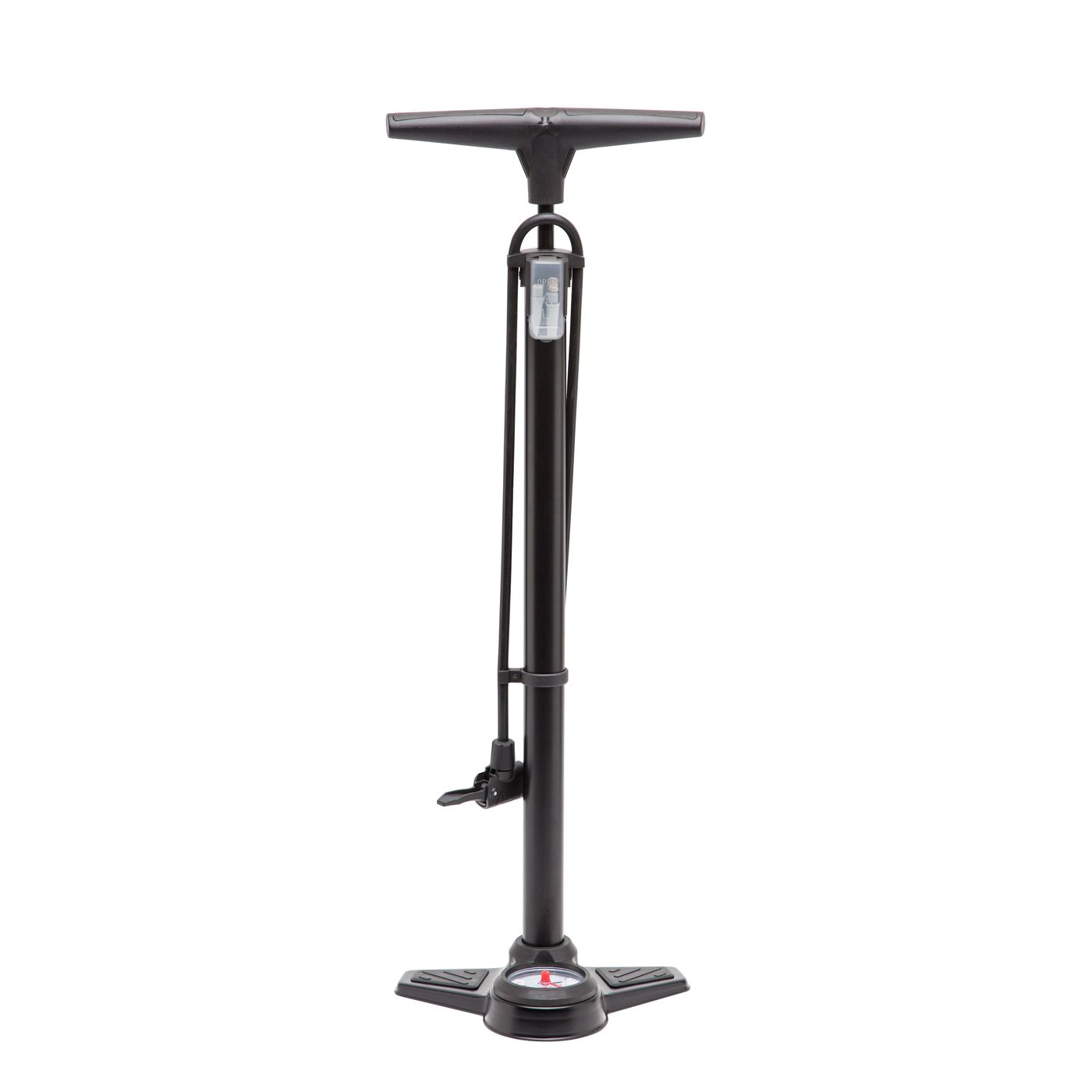 Luxorparts Cykelpump med tryckmätare