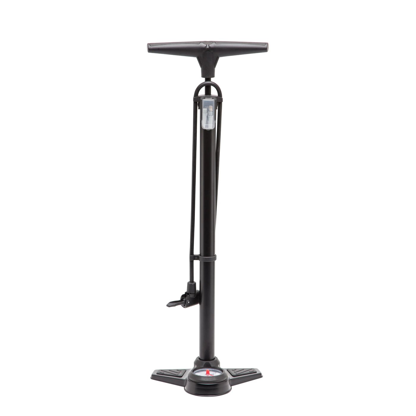 Luxorparts Cykelpump med tryckmätare
