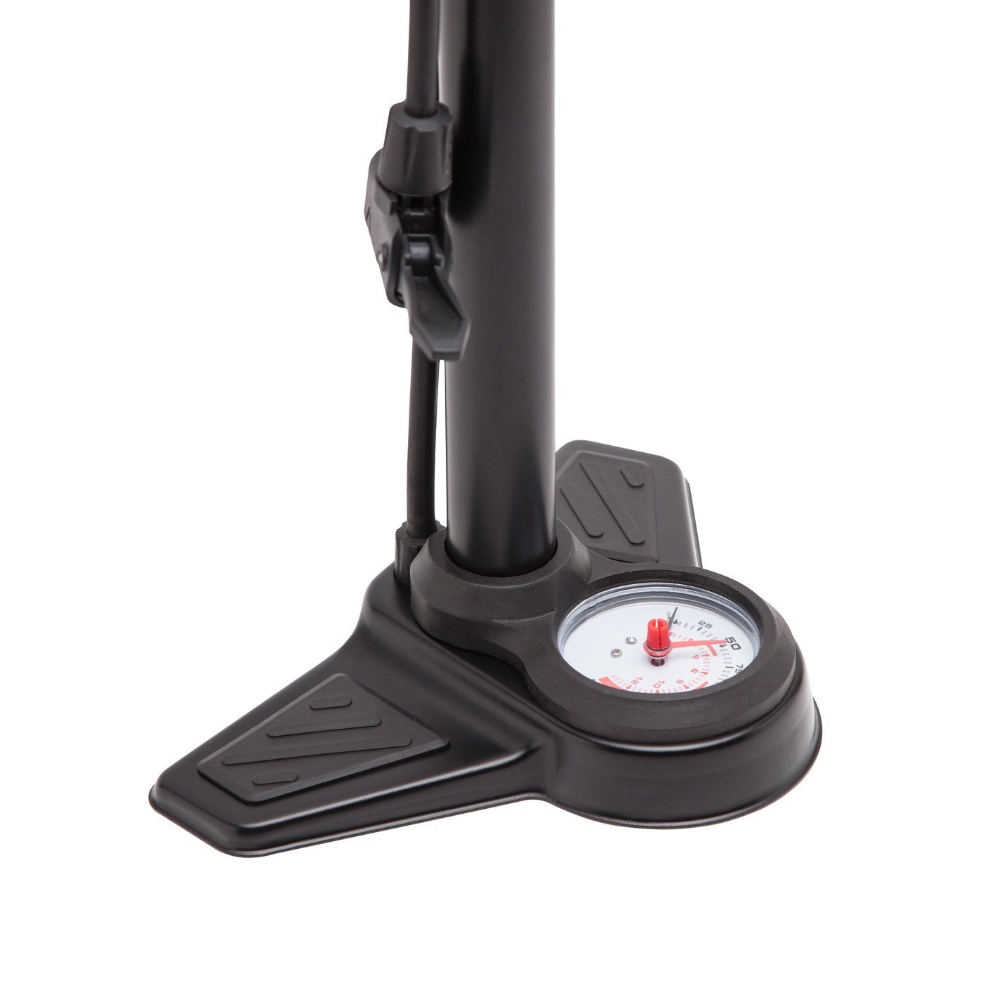 Luxorparts Sykkelpumpe med trykkmåler