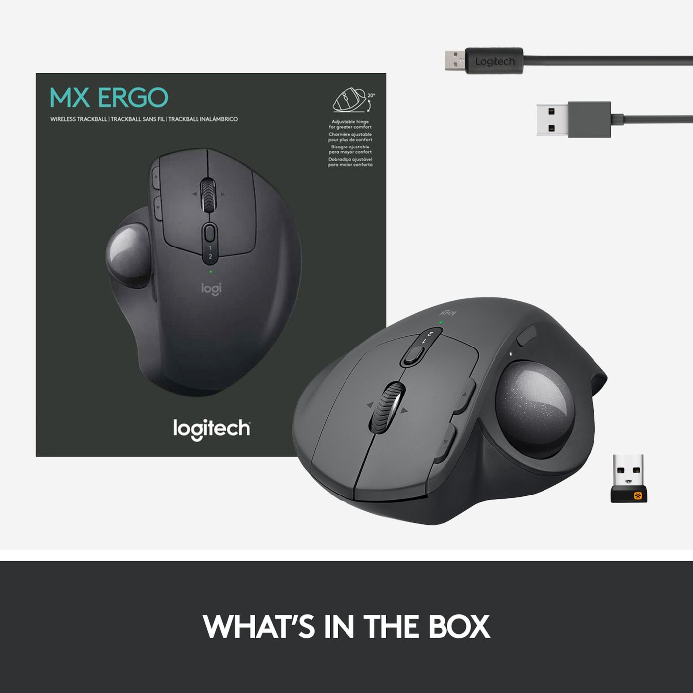 Logitech MX Ergo Trådløs styrekule