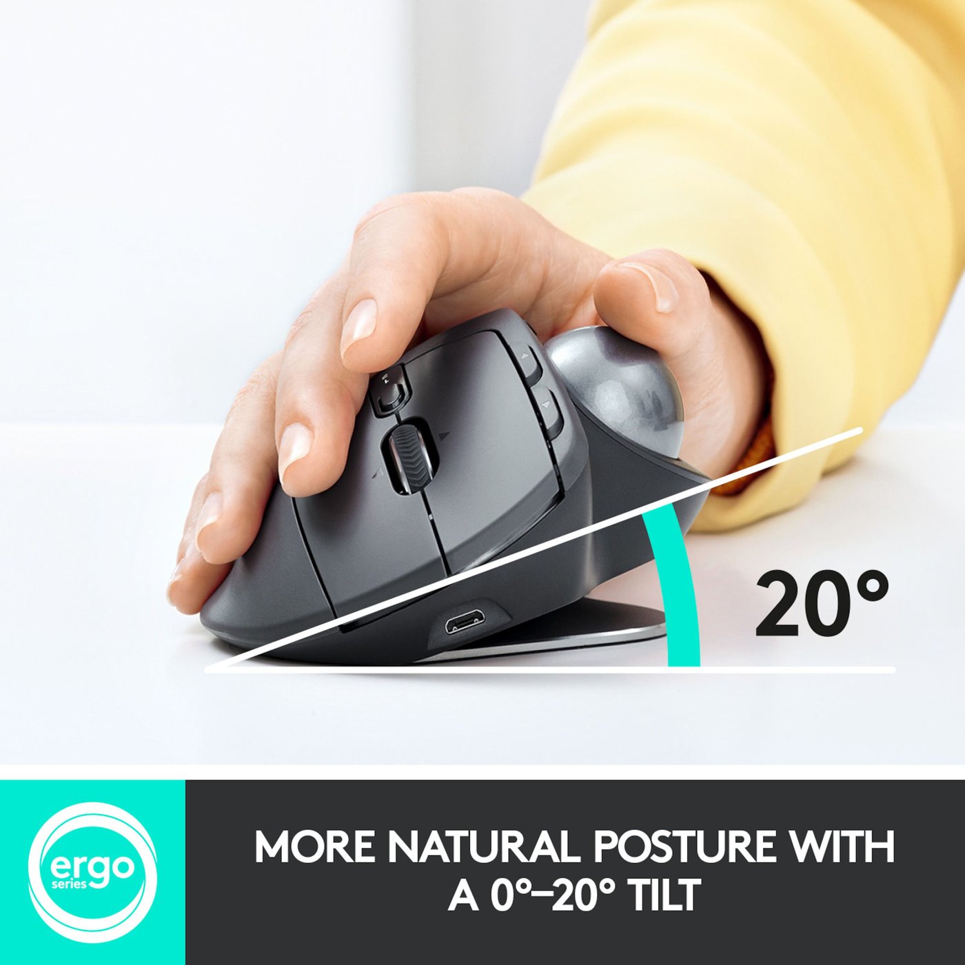 Logitech MX Ergo Trådløs styrekule