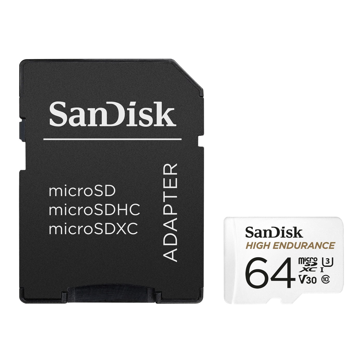 Sandisk High Endurance Micro-SD-kort 64 GB