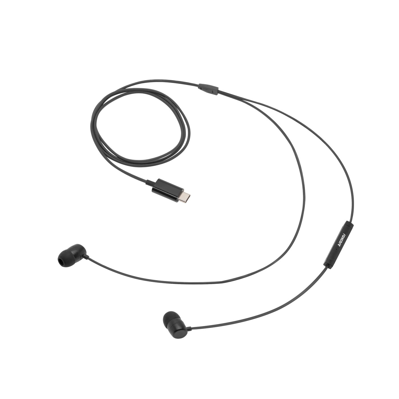 Linocell Bullets USB-C-hodetelefoner Svart