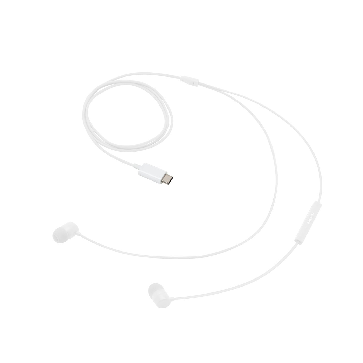 Linocell Bullets USB-C-hodetelefoner Hvit