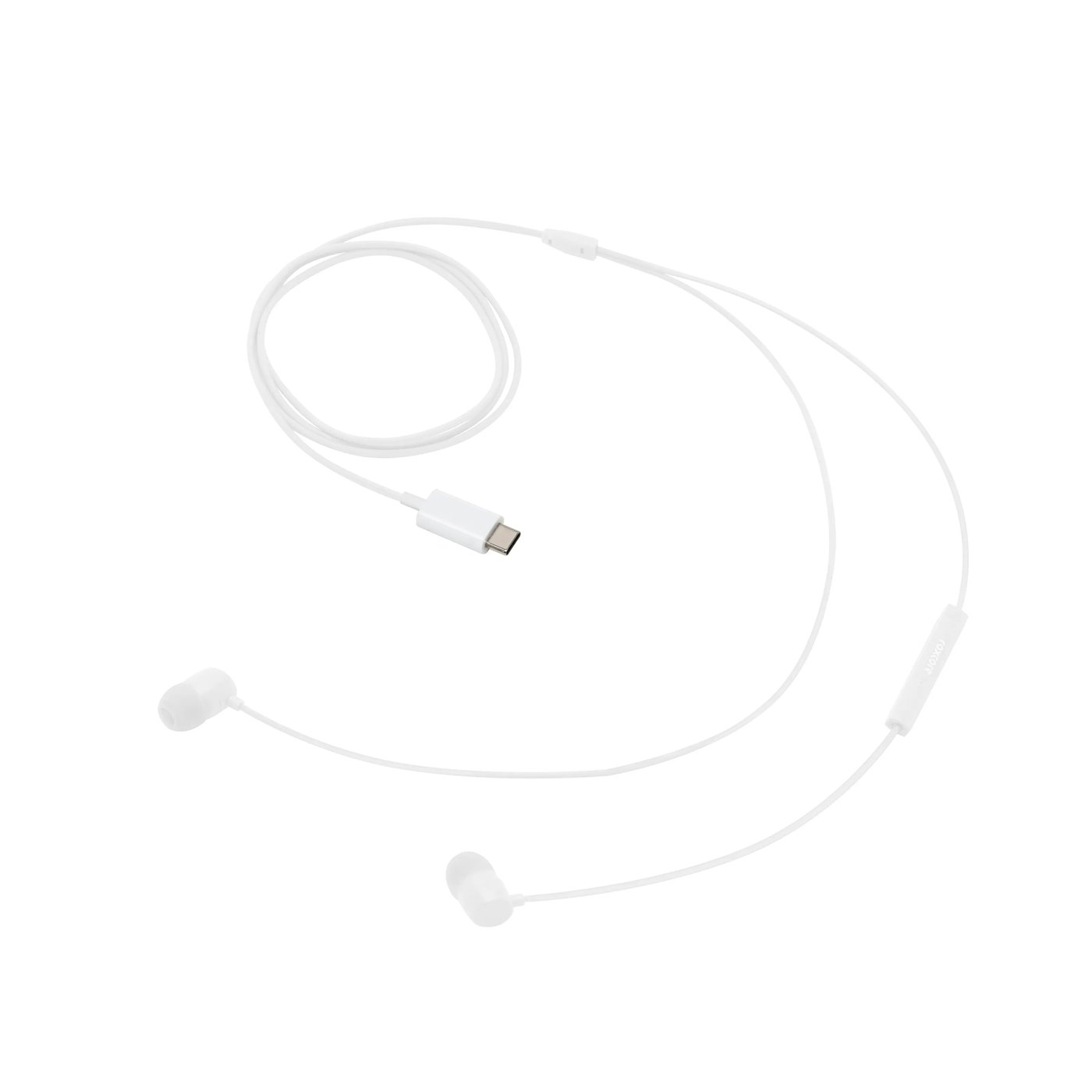 Linocell Bullets USB-C-hodetelefoner Hvit