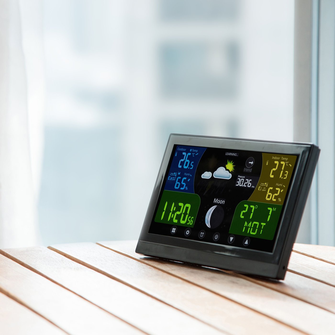 Rubicson Väderstation med stor skärm