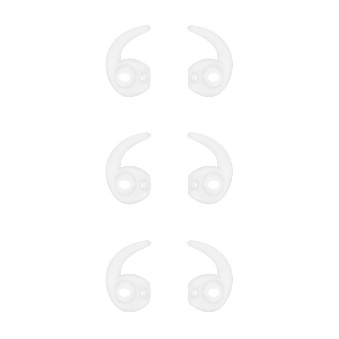 Roxcore Ørekroker for Airpods (Gen 1 & 2, 2017/2019) 3-pk.