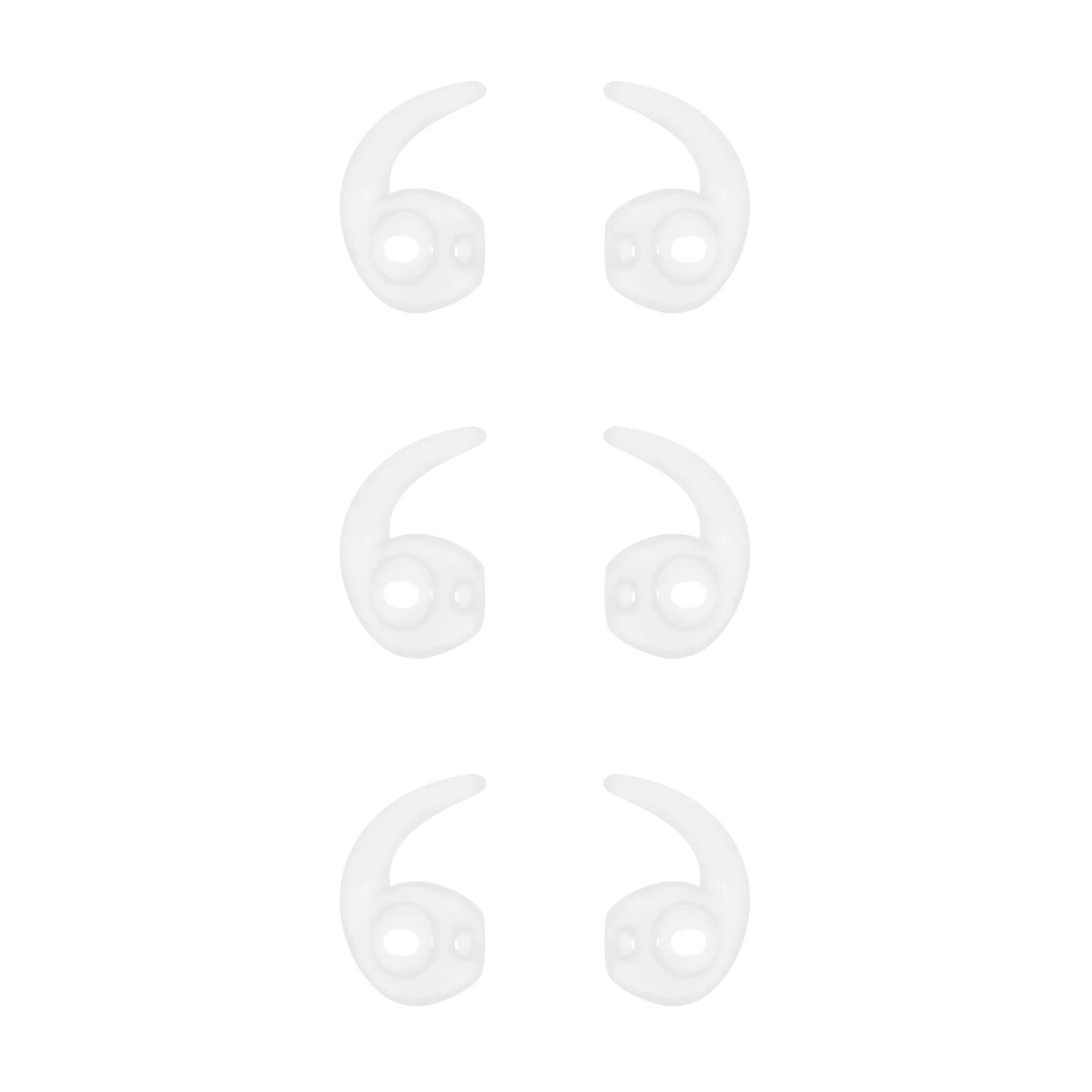 Roxcore Hörlurskrokar för AirPods (Gen 1 & 2, 2017/2019) 3-pack