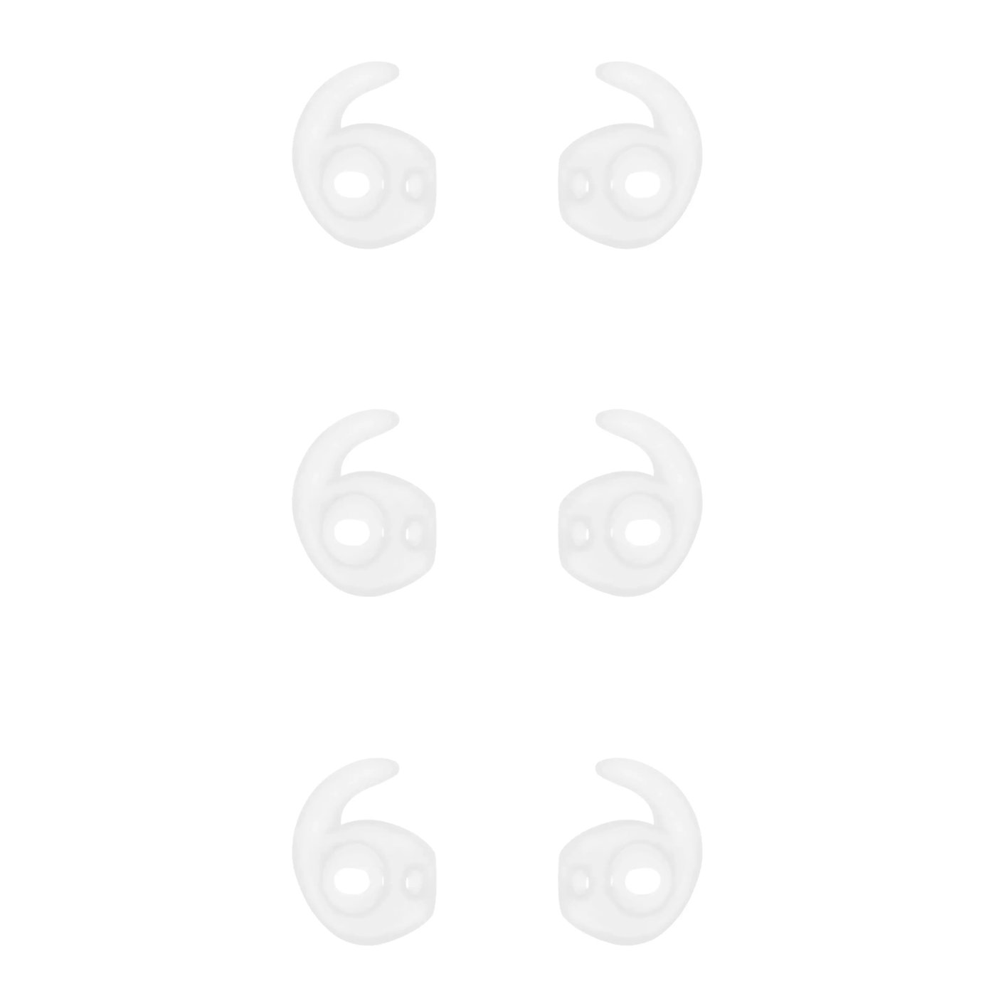 Roxcore Hörlurskrokar för AirPods (Gen 1 & 2, 2017/2019) 3-pack