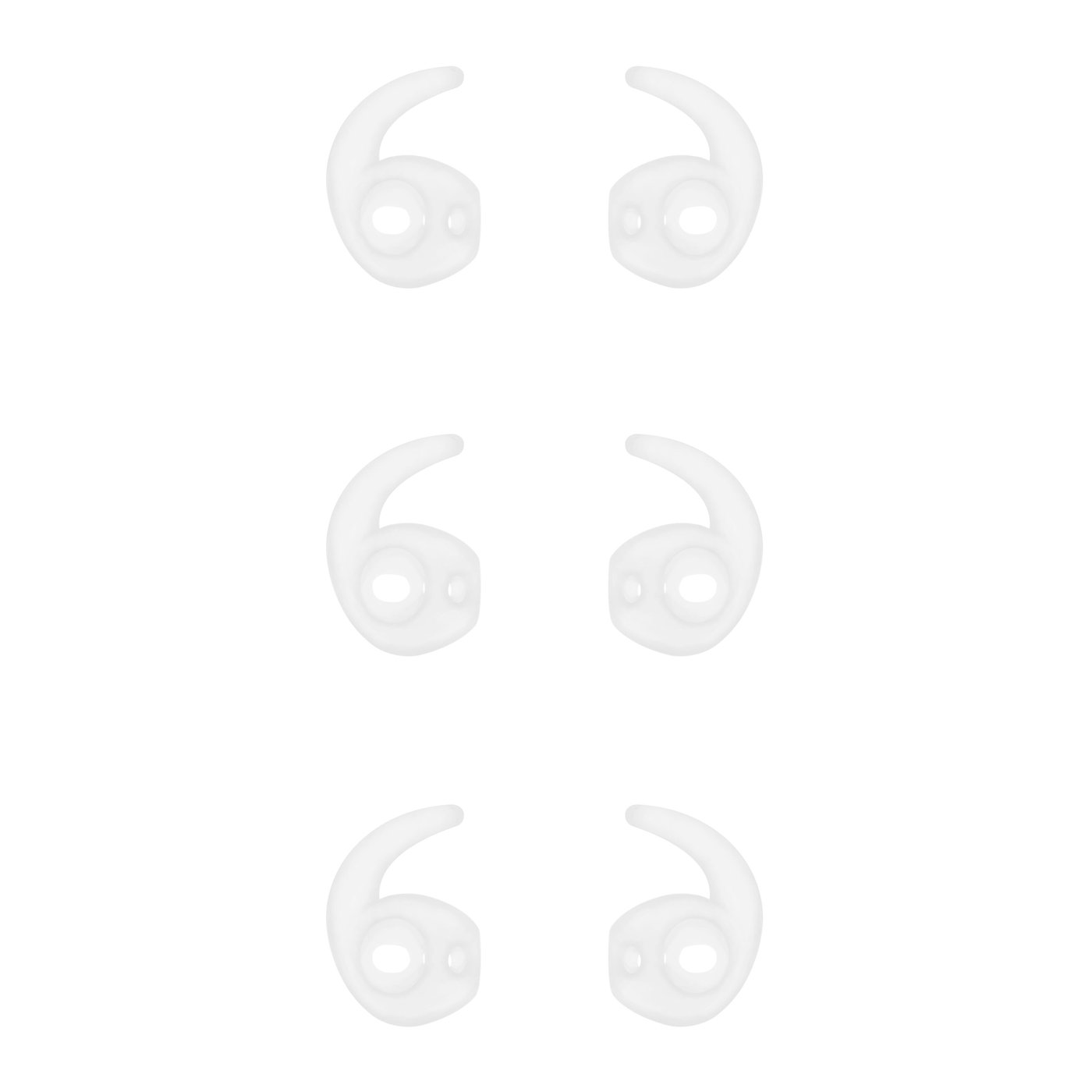 Roxcore Ørekroker for Airpods (Gen 1 & 2, 2017/2019) 3-pk.