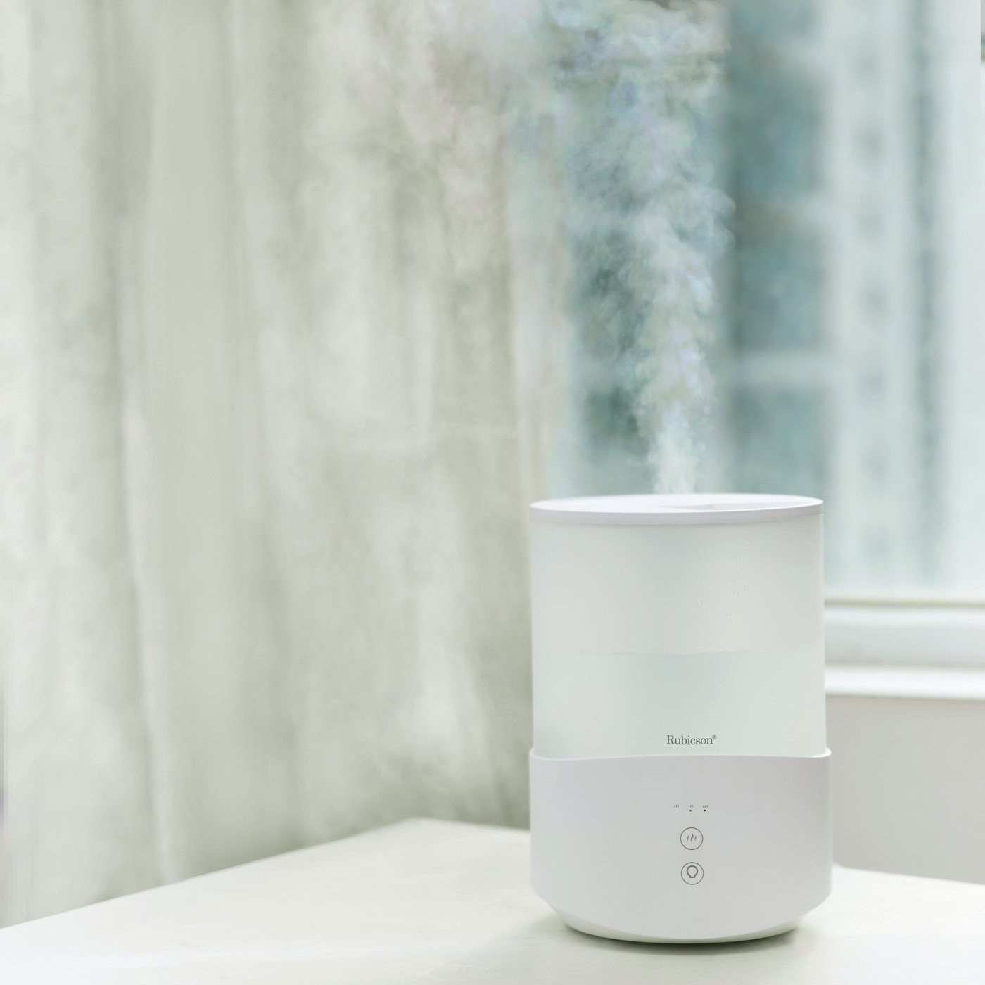 Rubicson Luftfuktare med timer och stämningsbelysning 2,5 L