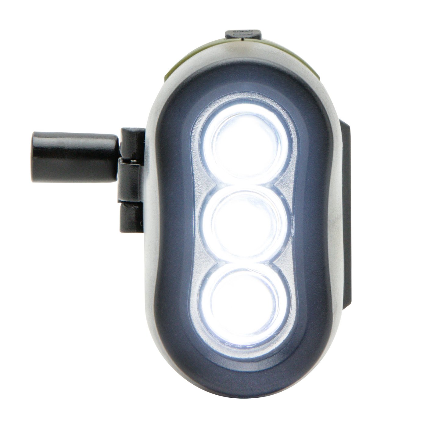 Ledsavers Dynamo- og solcellelommelykt