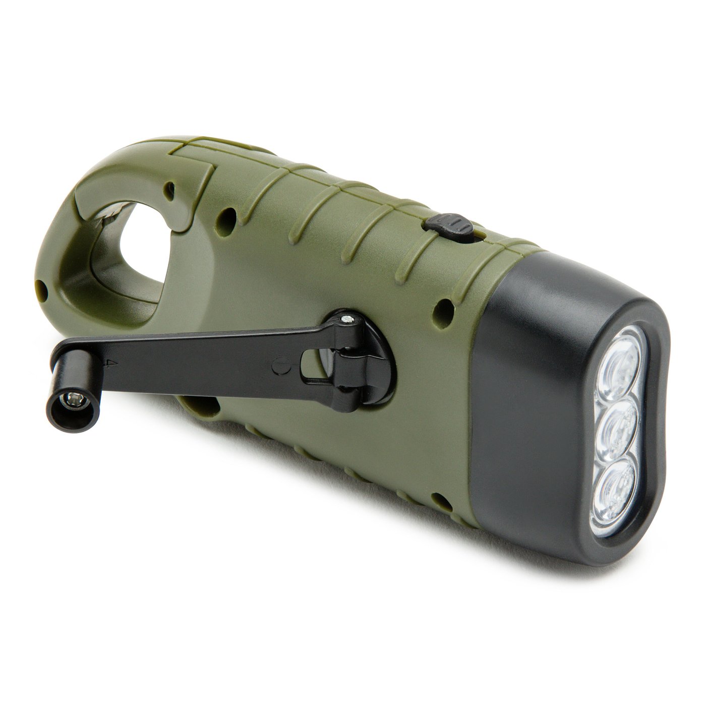 Ledsavers Dynamo- og solcellelommelykt