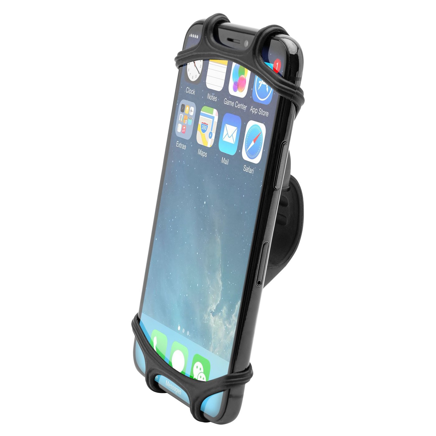 Linocell Mobilhållare i silikon för cykel