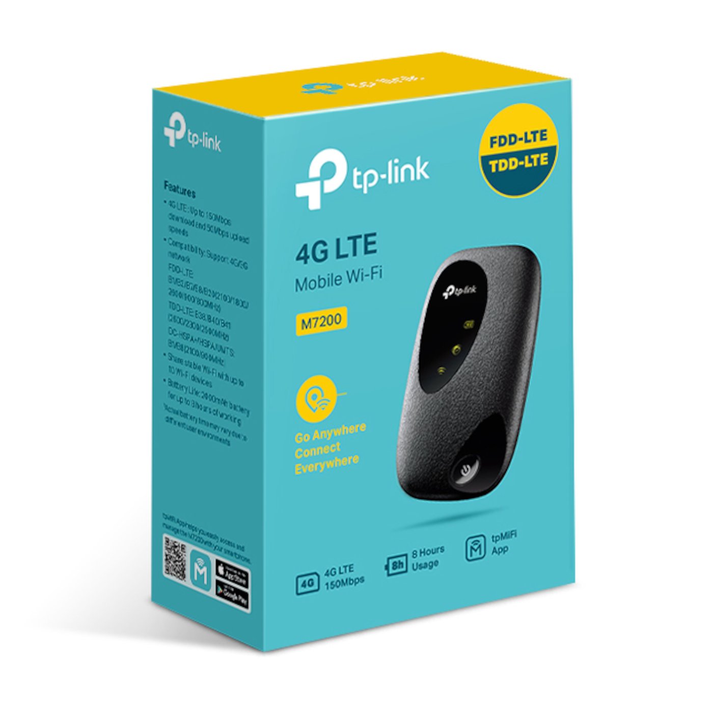 TP-link M7200 4G-router med modem