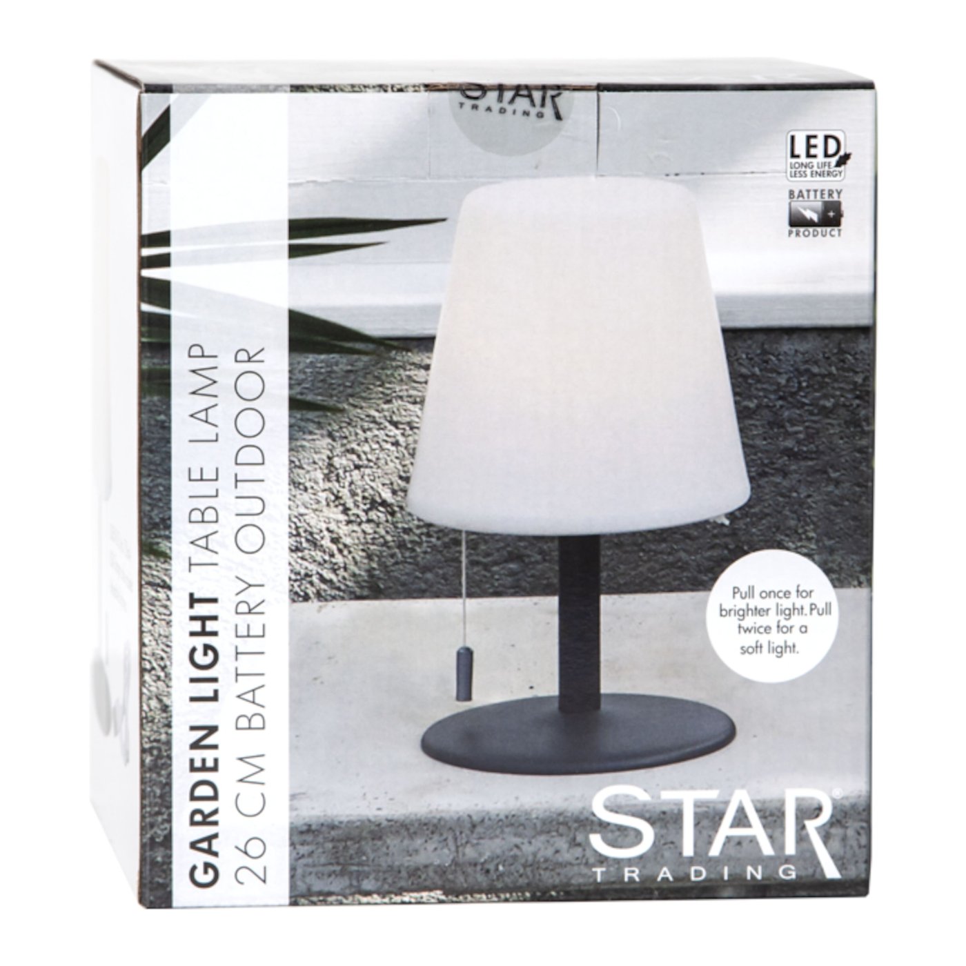 Star Trading Uppladdningsbar bordslampa