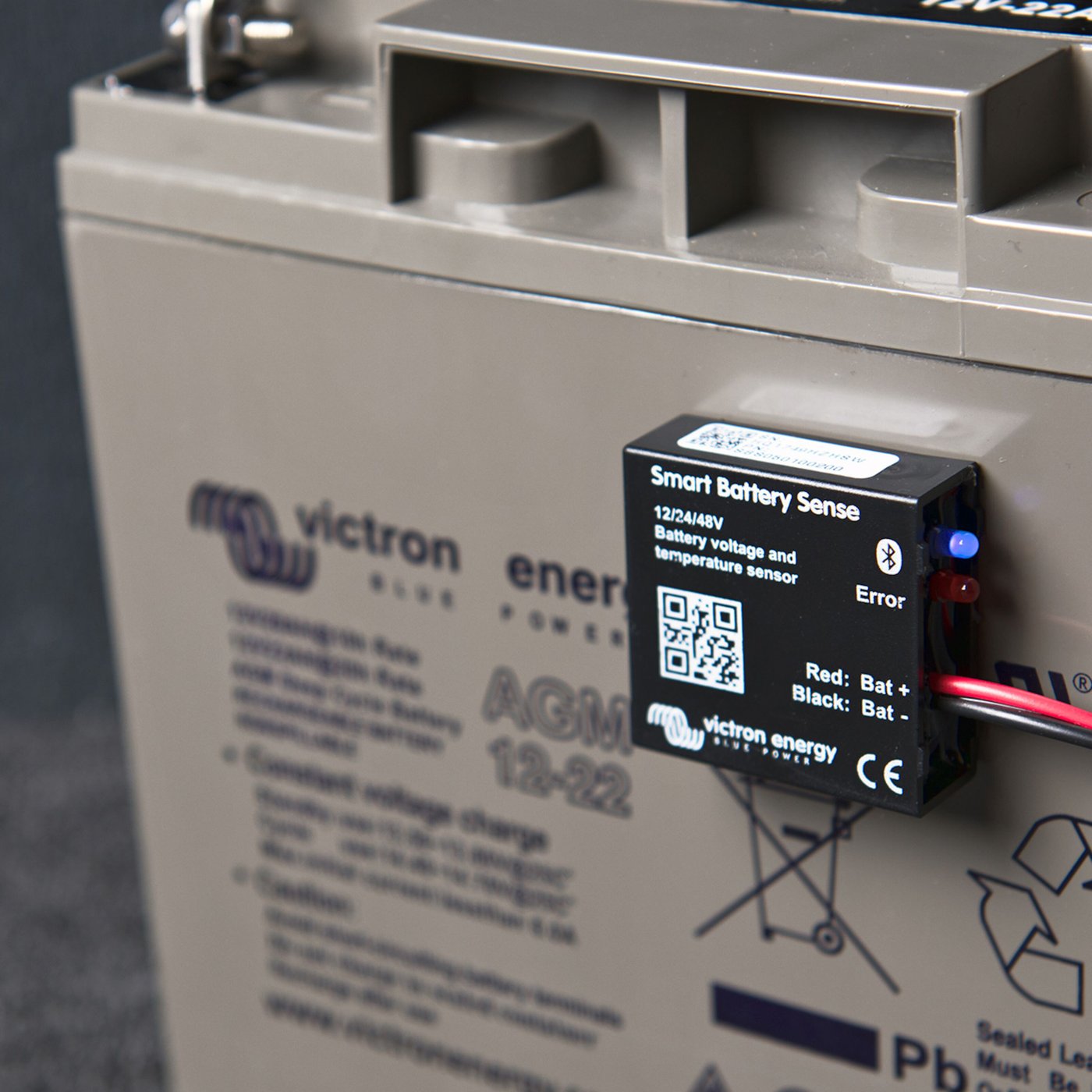 Victron Energy Smart Battery Sense Batterisensor till MPPT-regulator