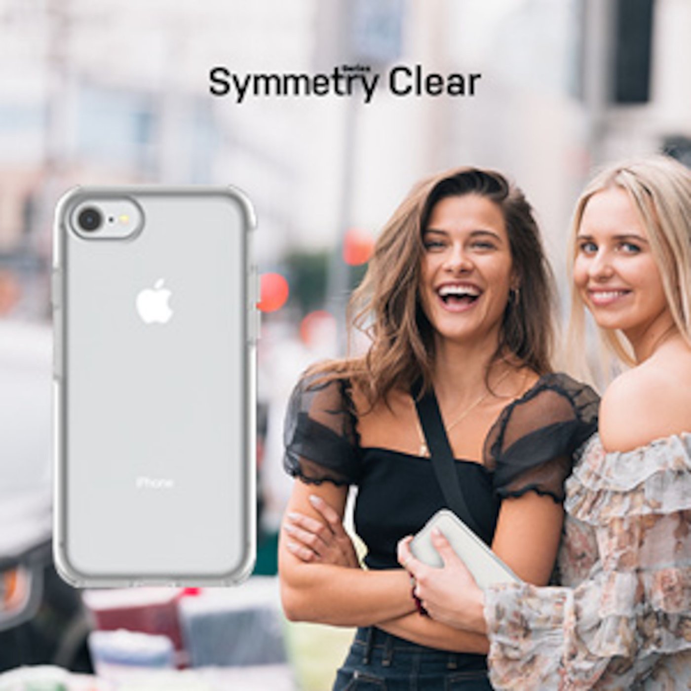 Otterbox Symmetry Tåligt skal för iPhone 6, 6s, 7, 8, SE Klar