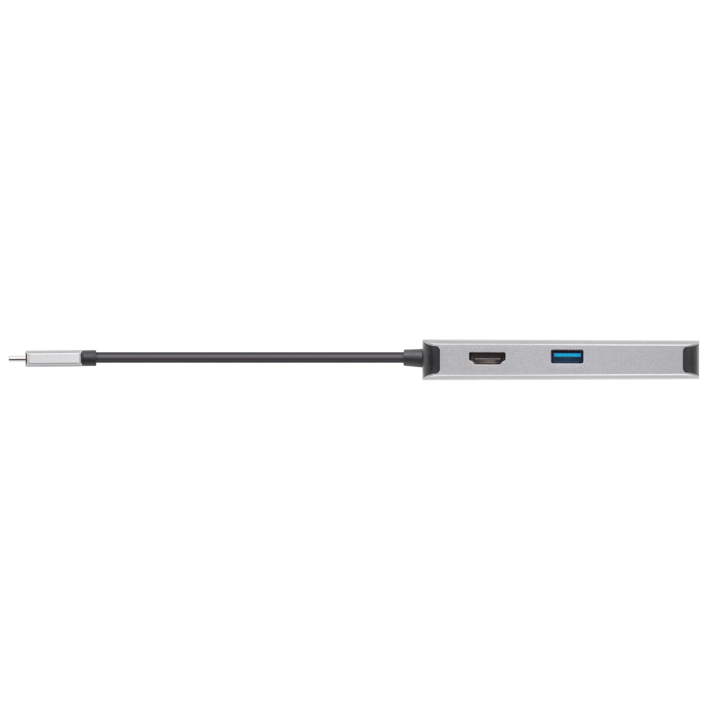 Plexgear Multiadapter for USB-C med 5 tilkoblinger