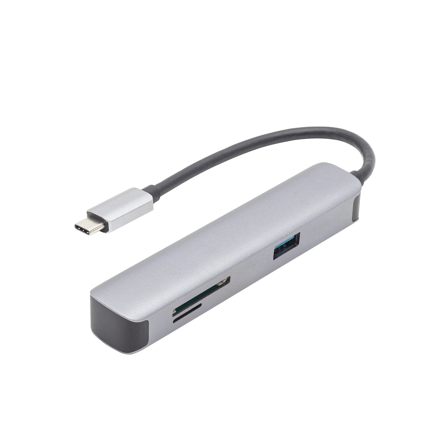 Plexgear Multiadapter for USB-C med 5 tilkoblinger
