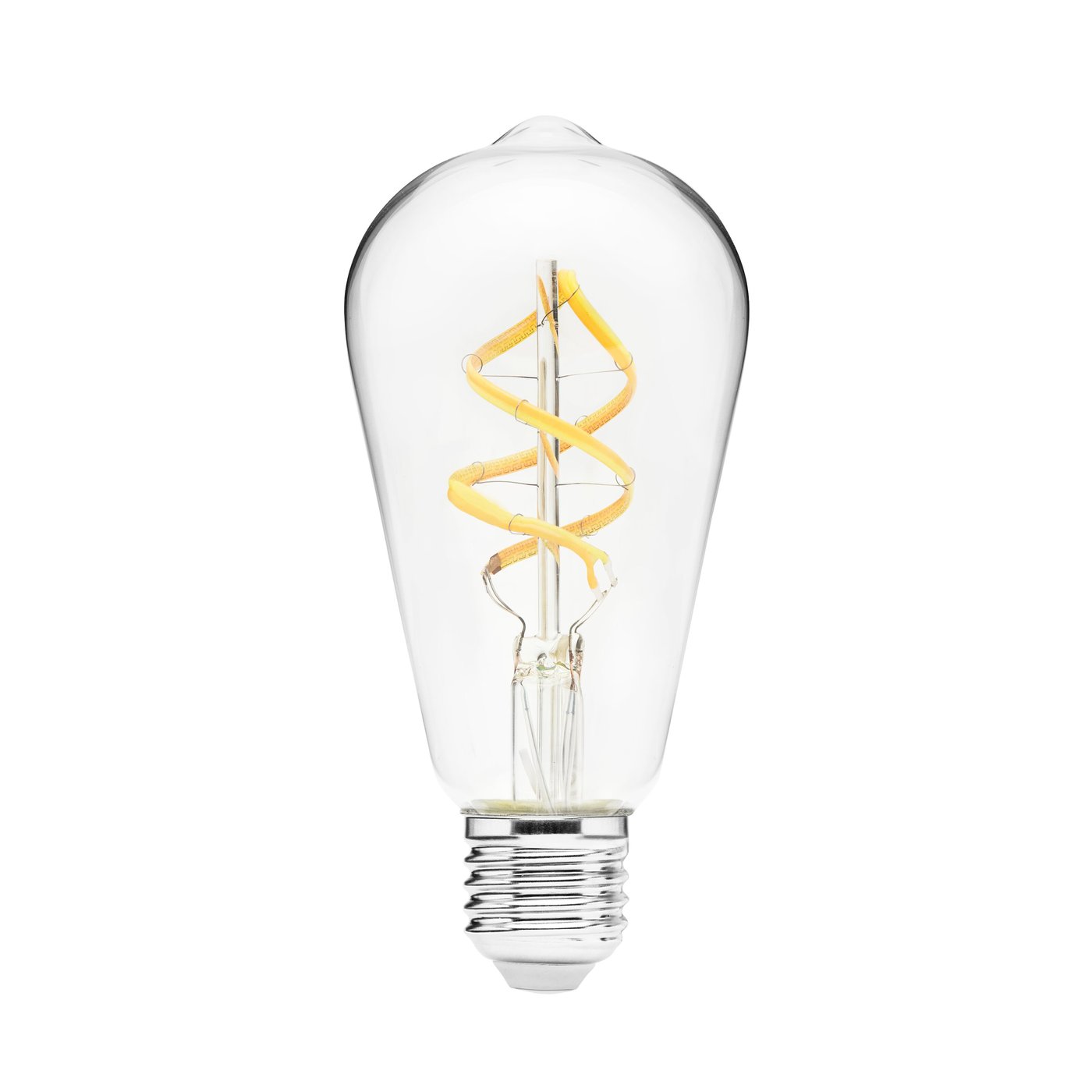 Cleverio Smart E27 ST64 Filament LED-lampa 380 lm