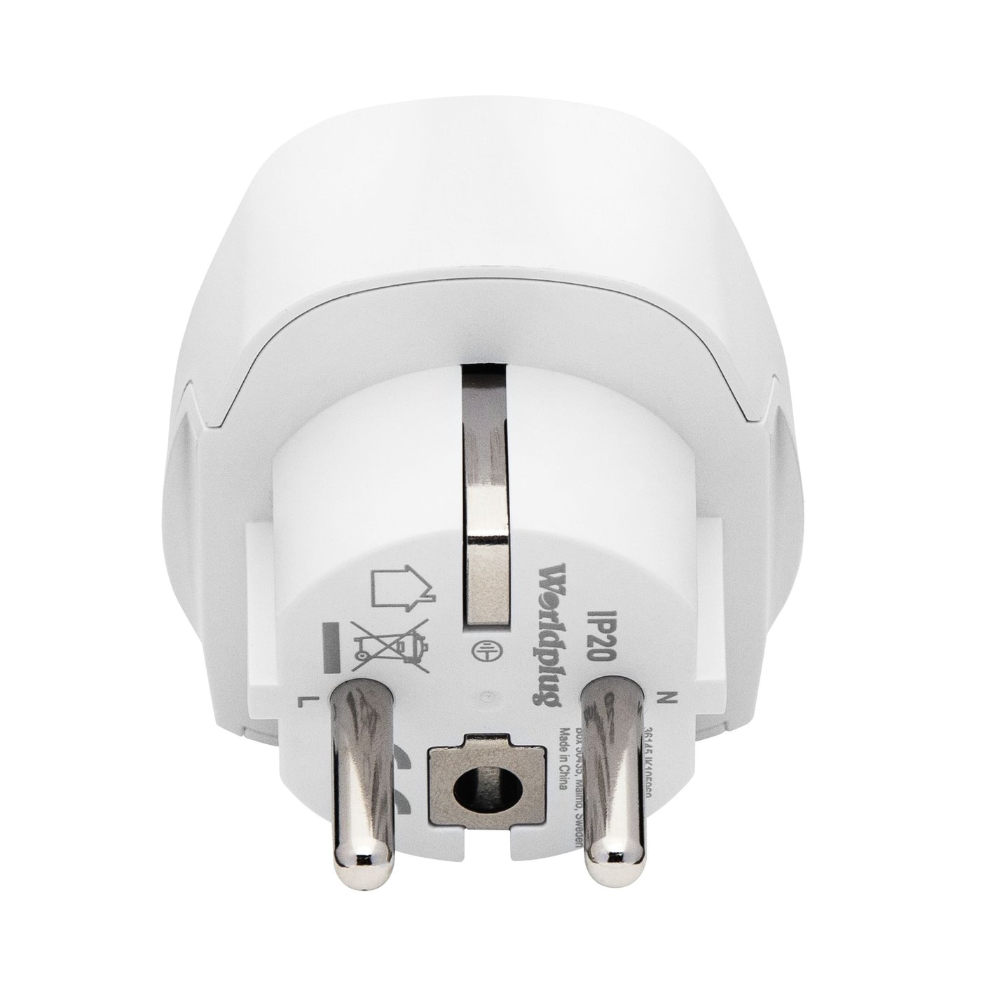 Luxorparts Jordad reseadapter Universal till Sverige