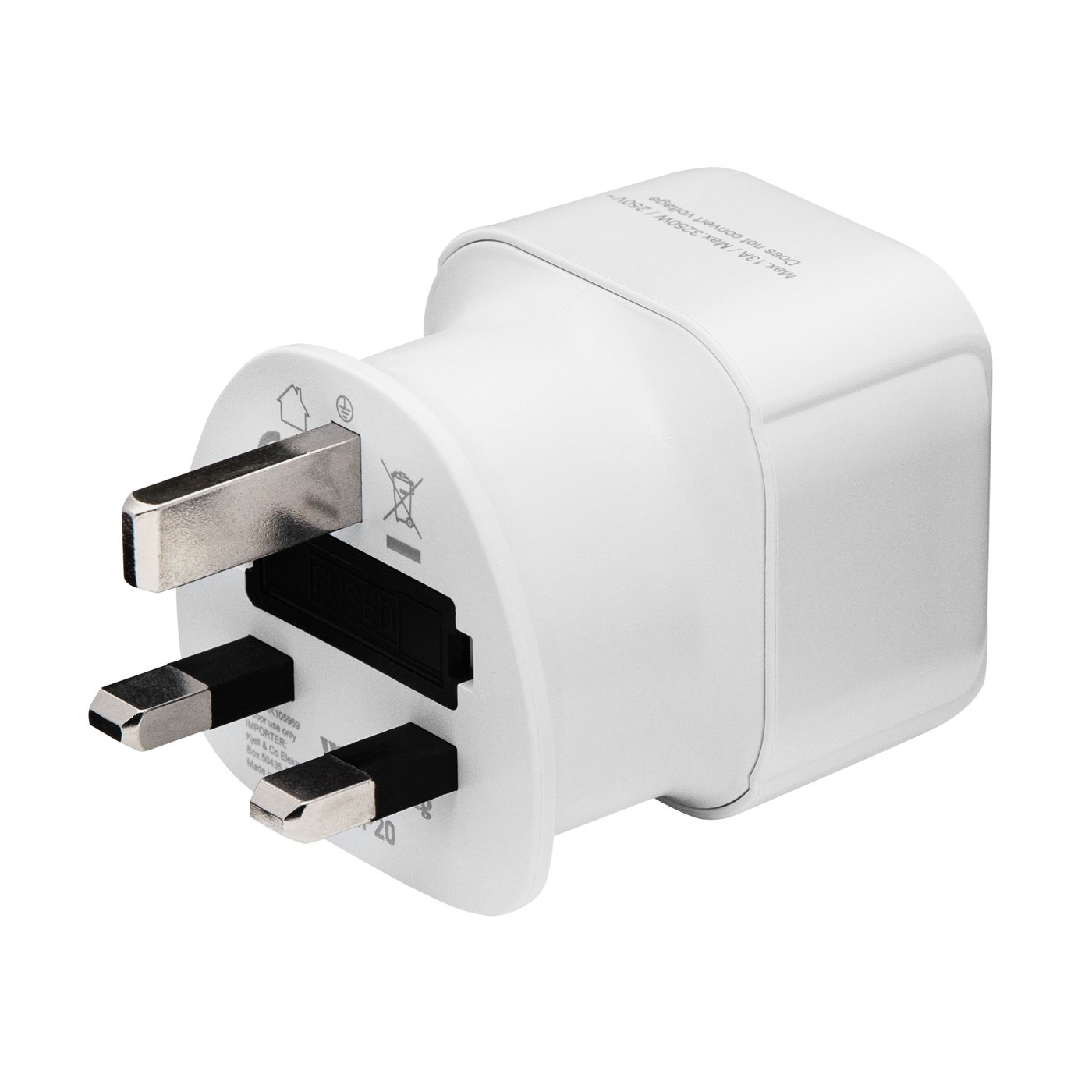 Luxorparts Jordad reseadapter UK