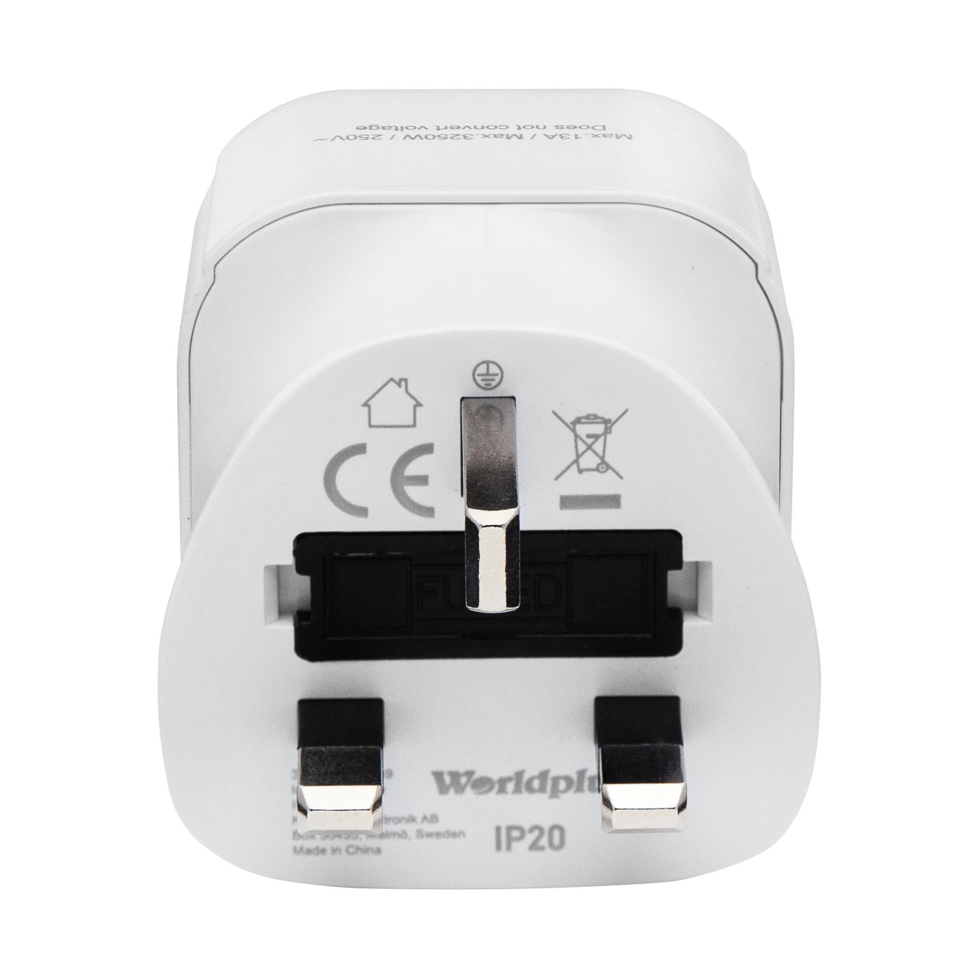 Luxorparts Jordad reseadapter UK