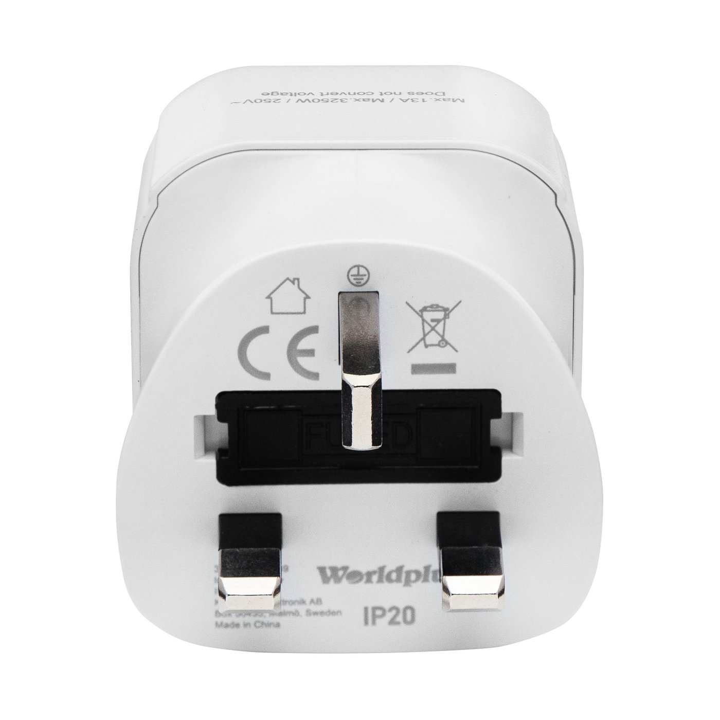 Luxorparts Jordad reseadapter UK