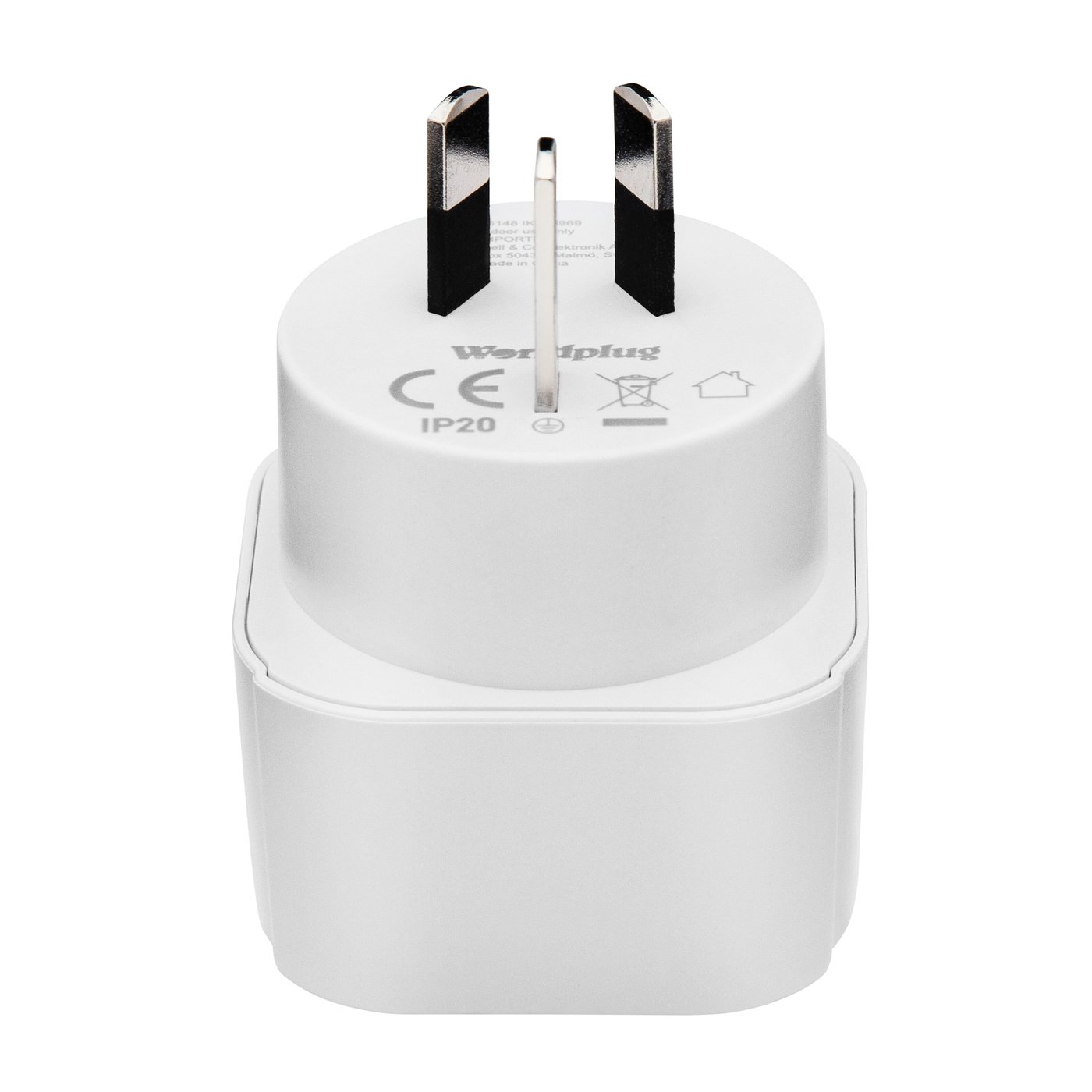 Luxorparts Jordad reseadapter Australien, Kina