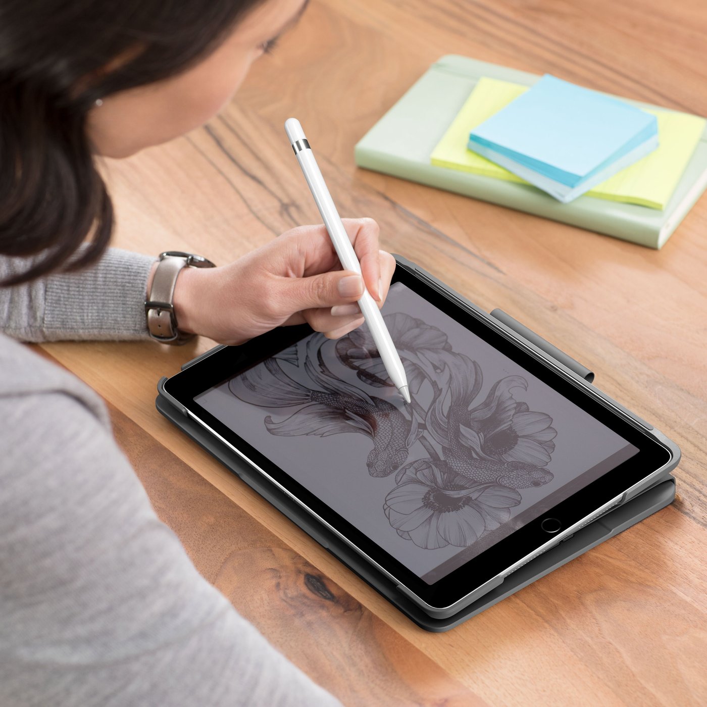 Logitech Slim Folio Tastaturetui for iPad 10,2