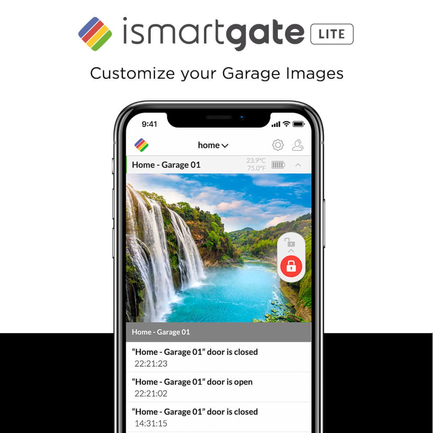 Ismartgate Lite Garageportsöppnare för en port