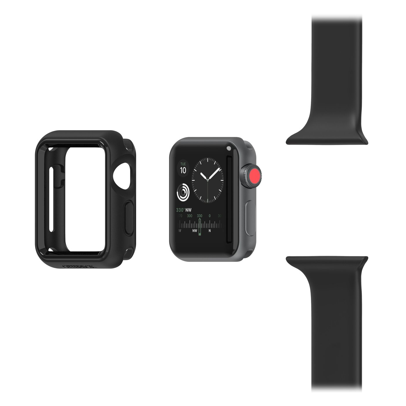 Otterbox Exo Edge Skydd till Apple Watch Series 3 38 mm