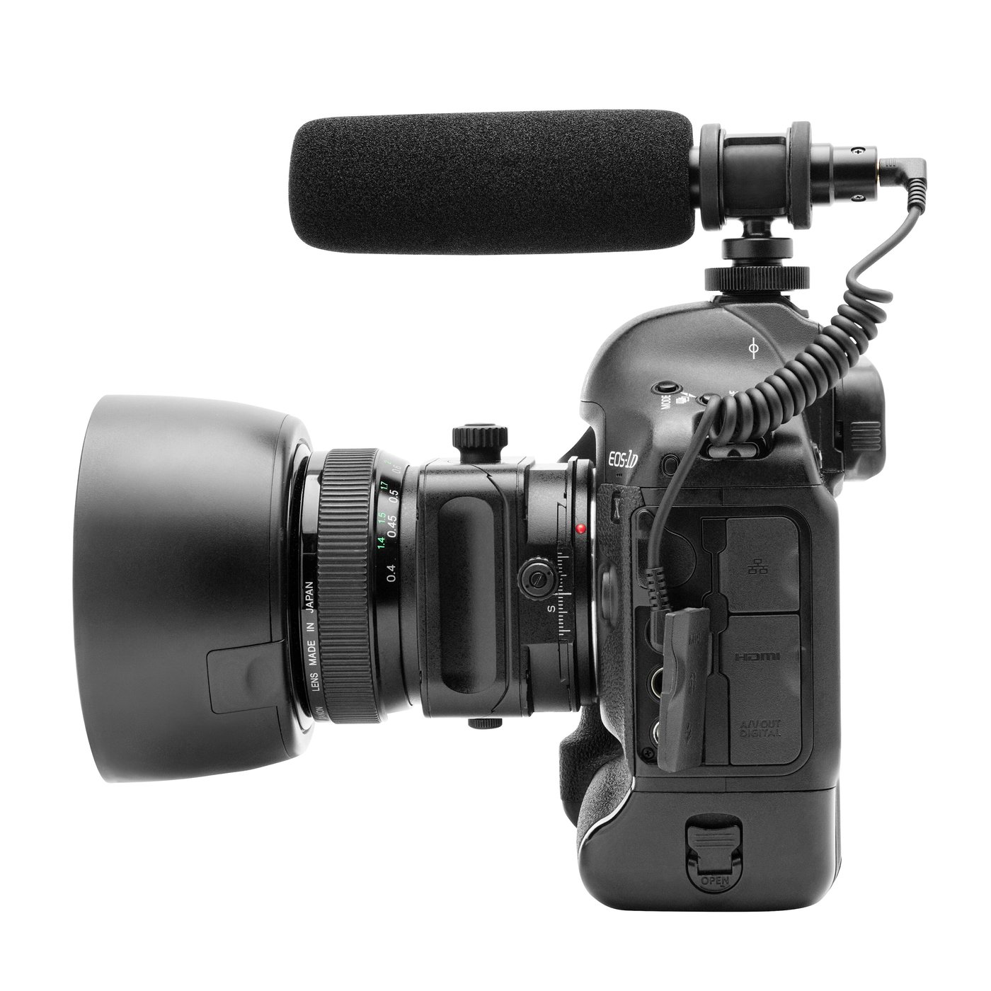 Nikabe Videomikrofon for kamera og mobil