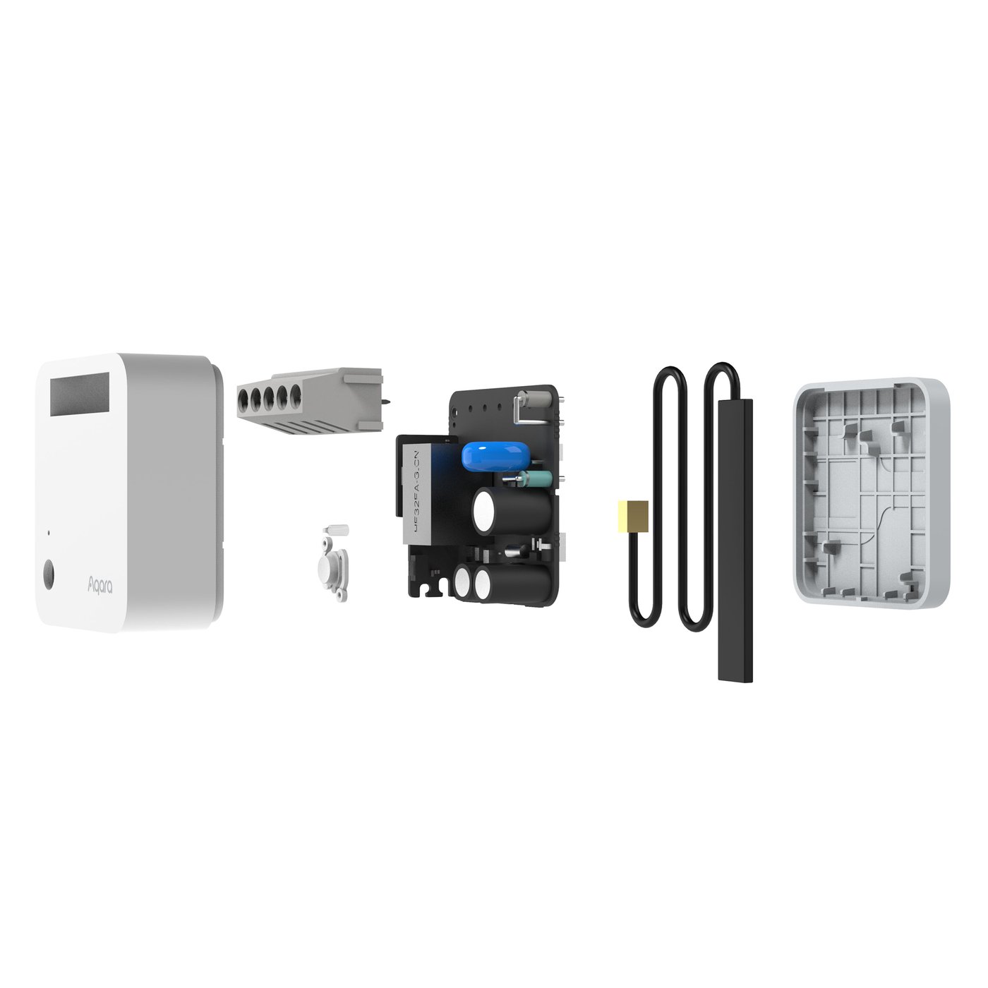 Aqara T1 Innfelt Zigbee-fjernstrømbryter Med nøytralleder