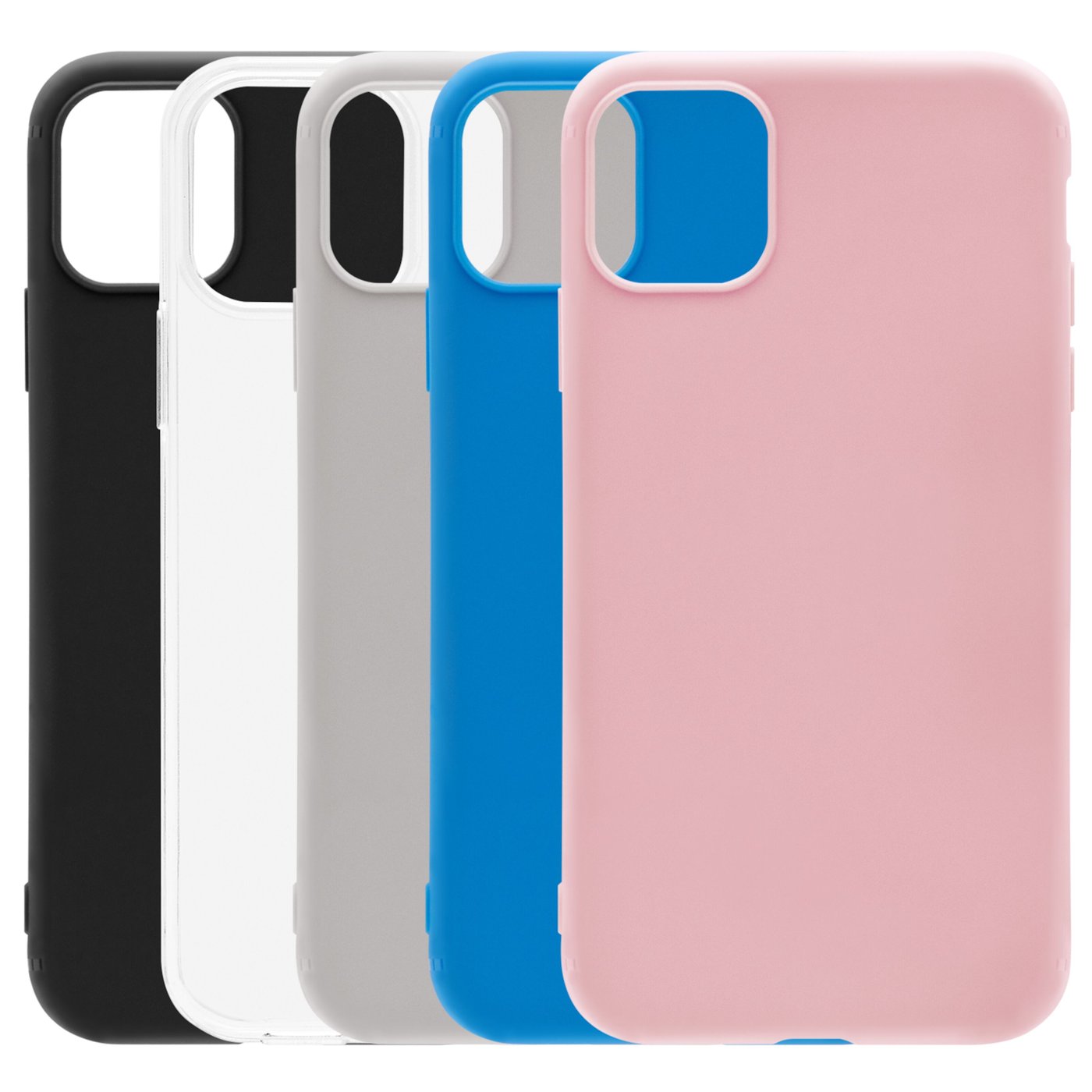 Linocell Second skin 2.0 Mobilskal för iPhone 12 och 12 Pro Grå