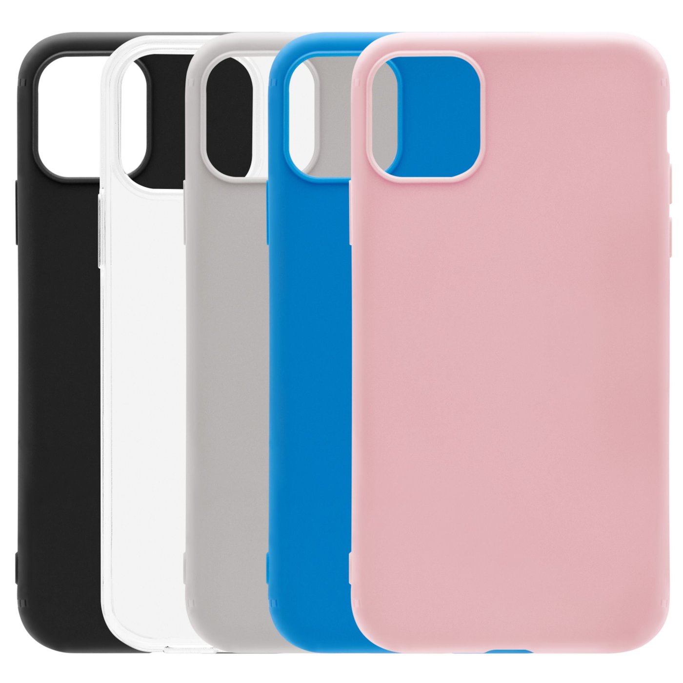 Linocell Second skin 2.0 Mobilskal för iPhone 12 och 12 Pro Grå