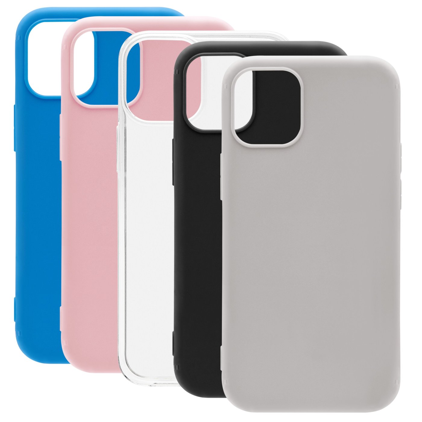 Linocell Second skin 2.0 Mobilskal för iPhone 12 Mini Svart