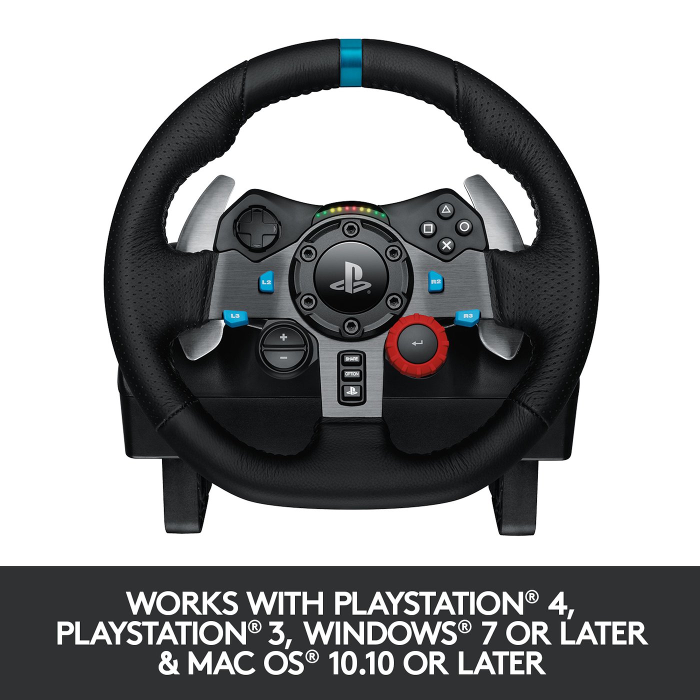 Logitech G 29 Driving Force Ratt til Playstation og PC