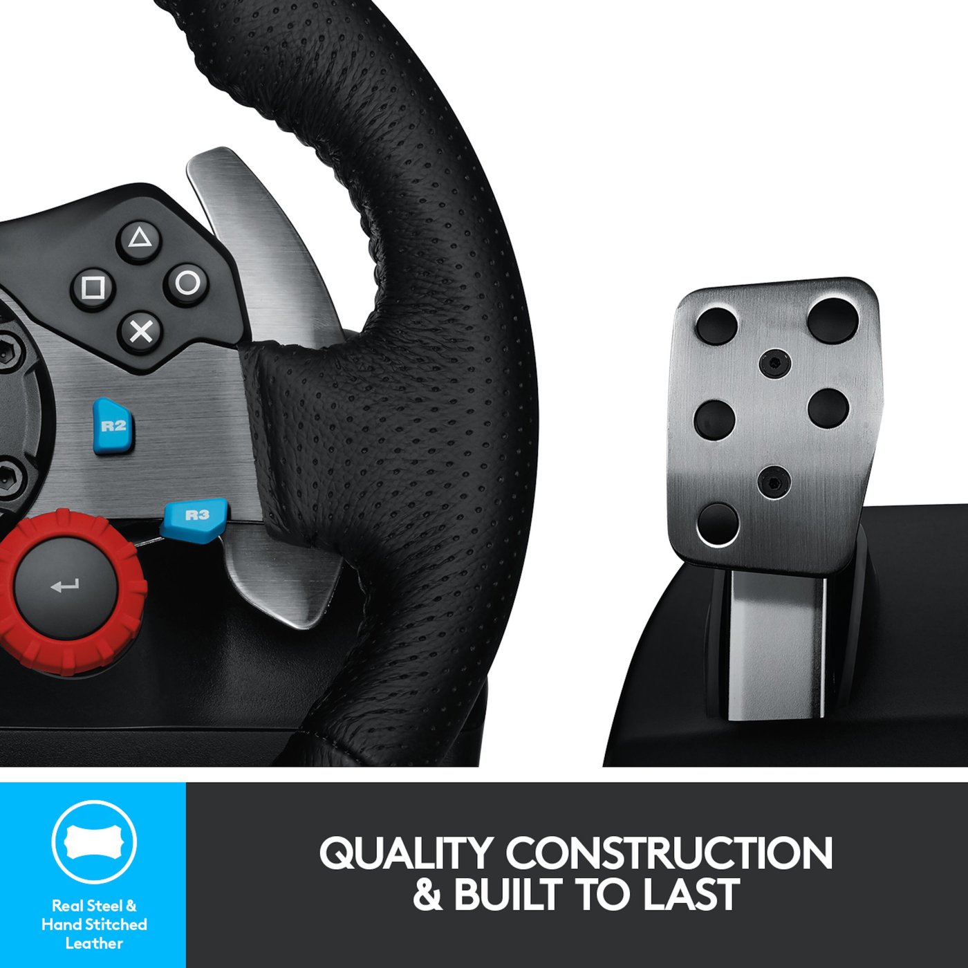 Logitech G 29 Driving Force Ratt til Playstation og PC